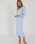 Anneclaire pull blauw