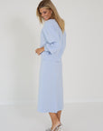 Anneclaire pull blauw
