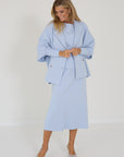 Anneclaire vest blauw