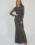 Missoni avondjurk zwart