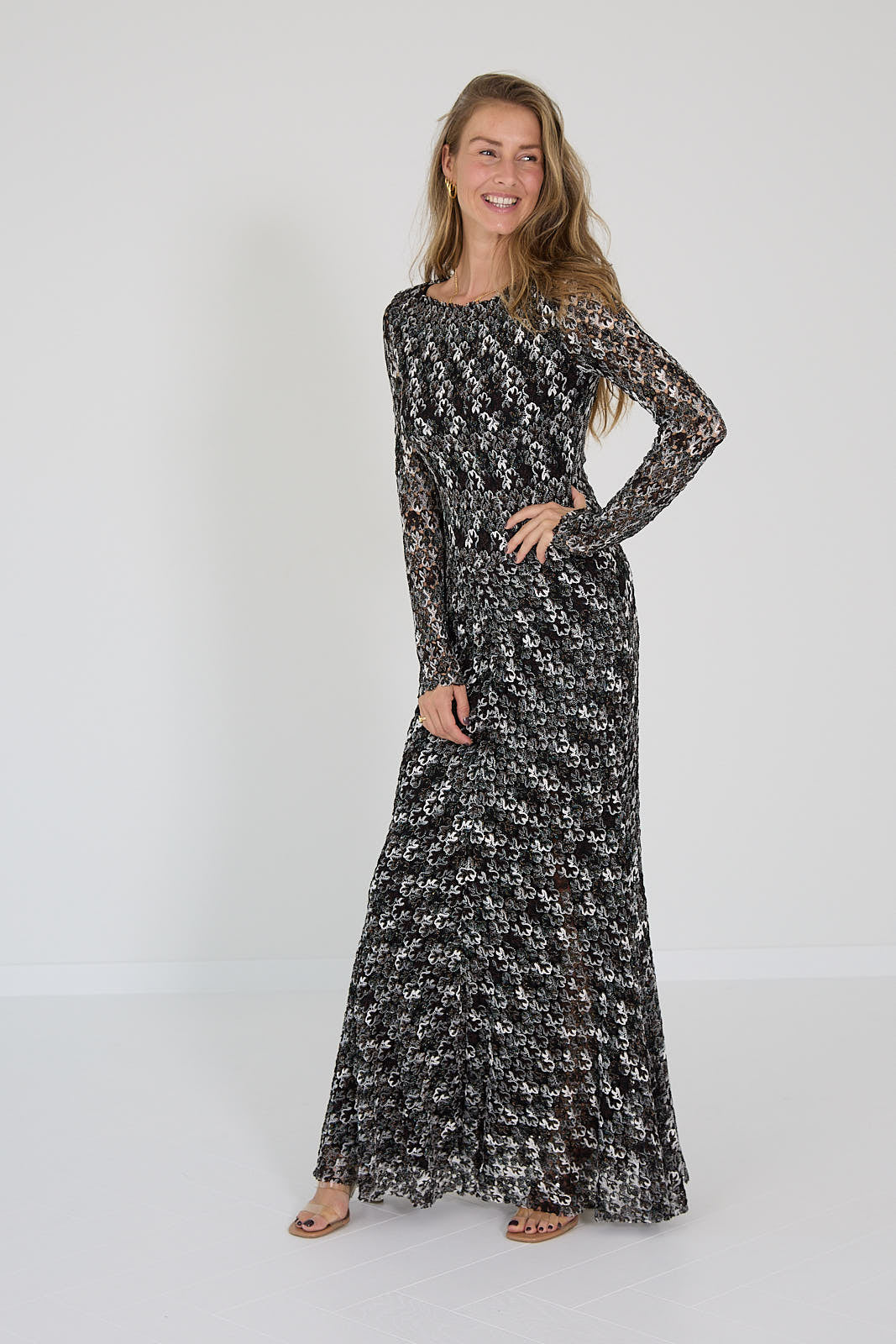 Missoni avondjurk zwart