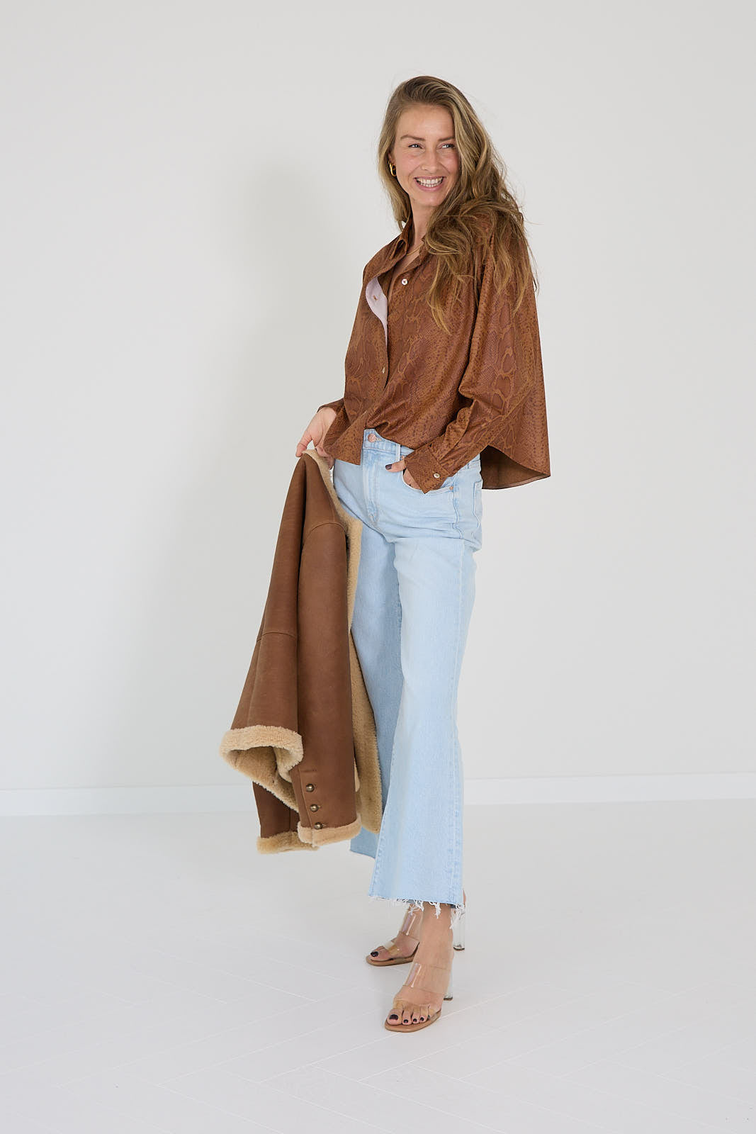 Forte forte blouse Noisette