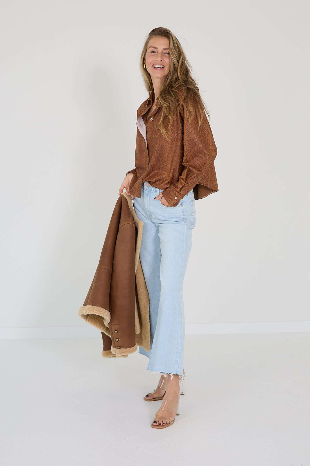 Forte forte blouse Noisette