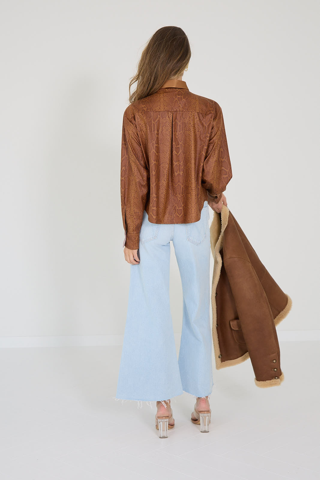 Forte forte blouse Noisette