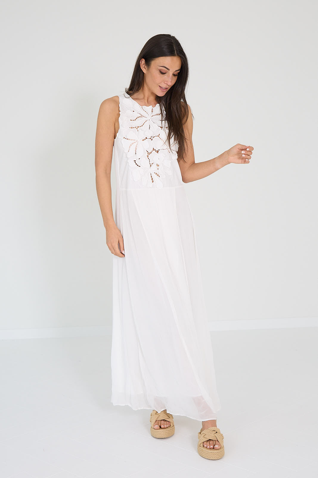 Forte forte jurk wit