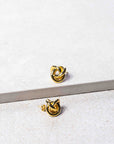 Souvenirs de Pomme oorbellen dolly gold knot