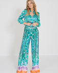 Stella Jean blouse groen