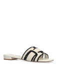 Bibi Lou sandalen zwart wit