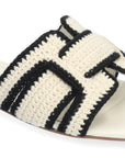 Bibi Lou sandalen zwart wit