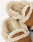 Nubikk slip ons suède camel