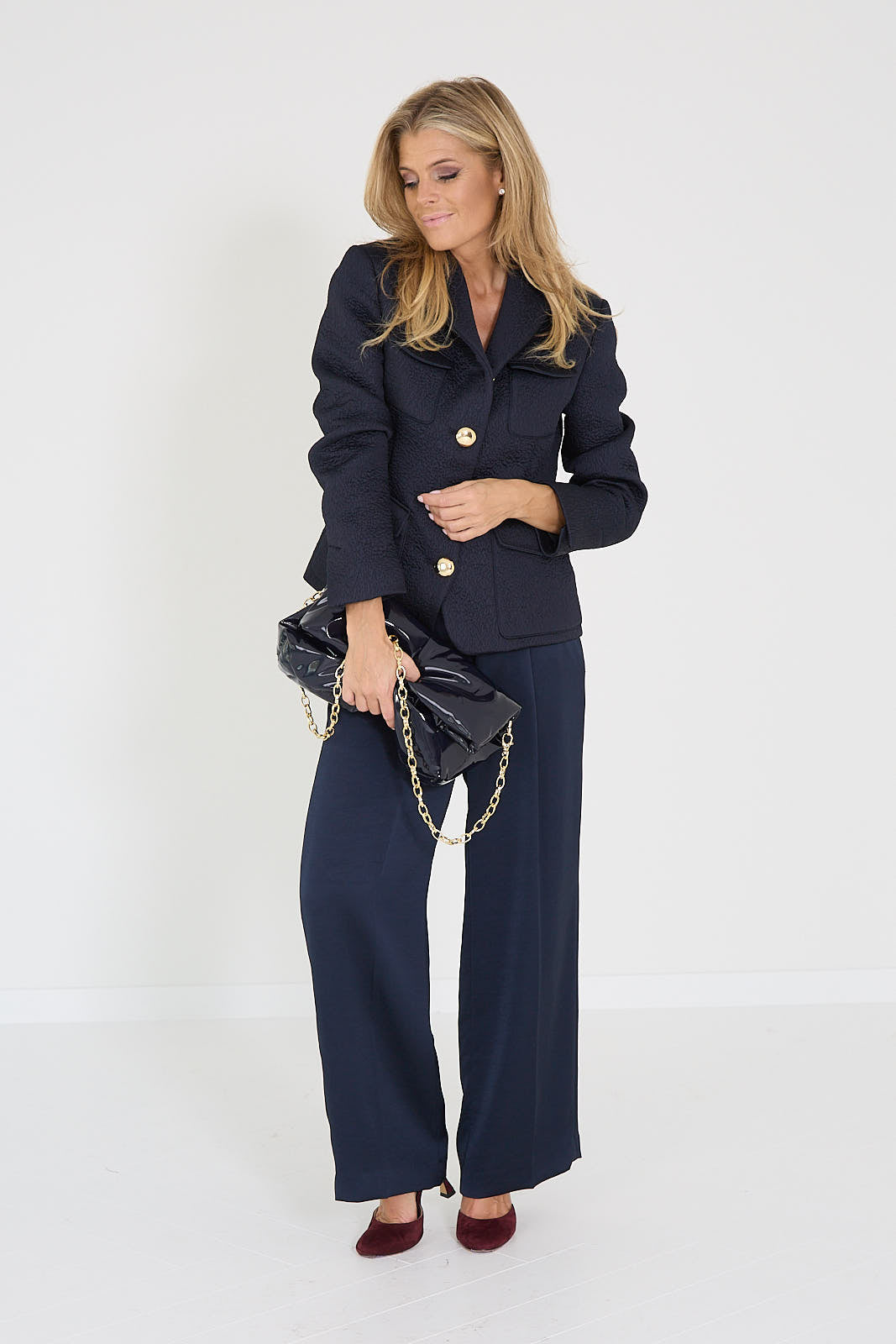 Luisa cerano broek Marine