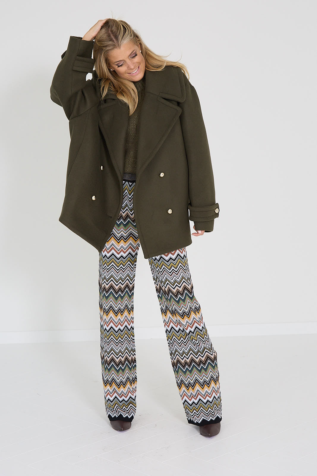 Missoni broek zigzag