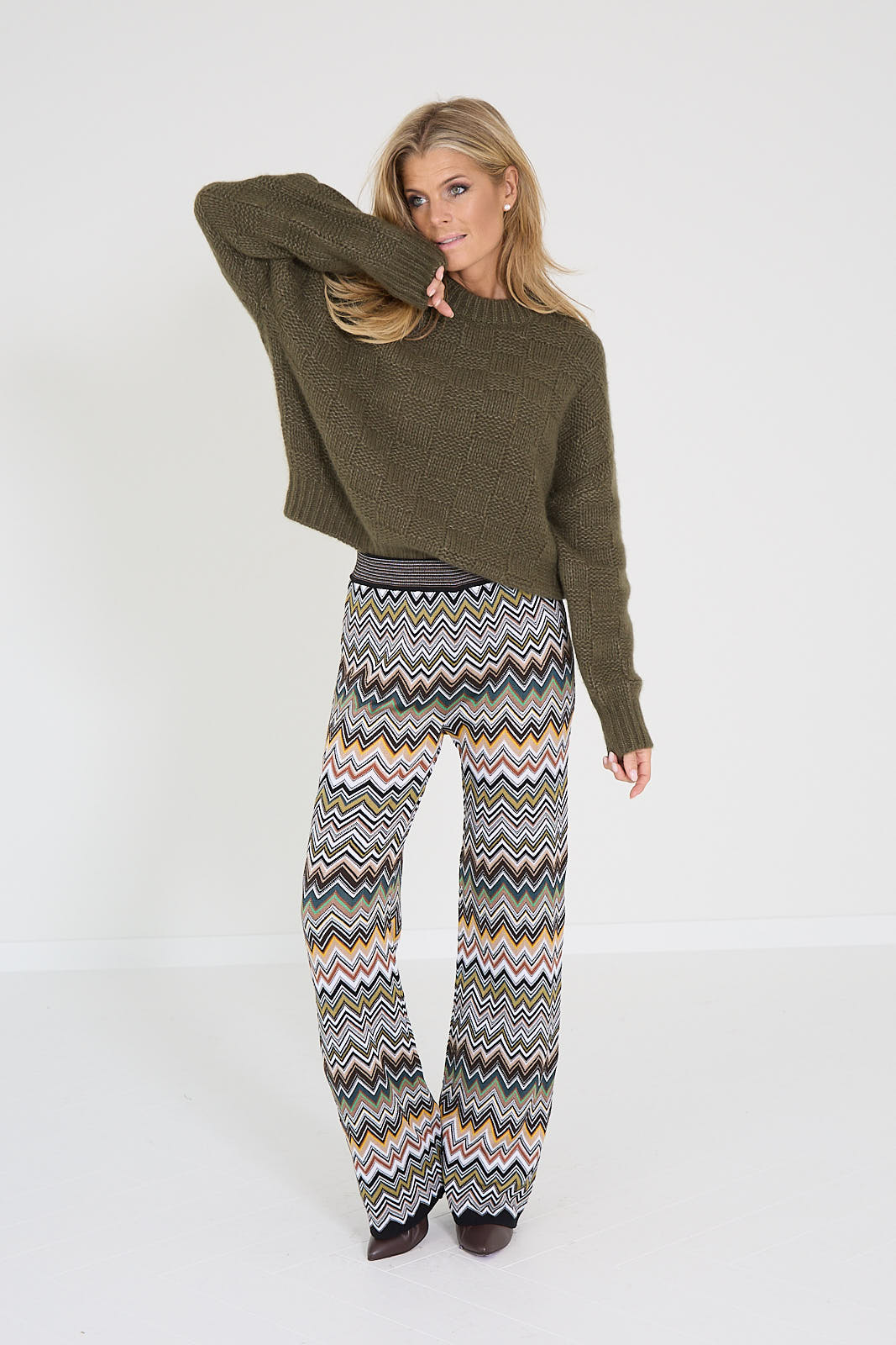 Missoni broek zigzag