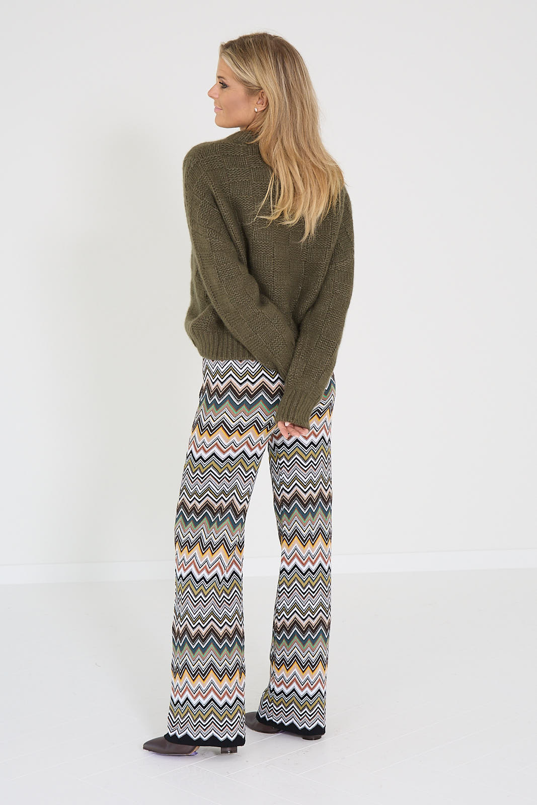 Missoni broek zigzag