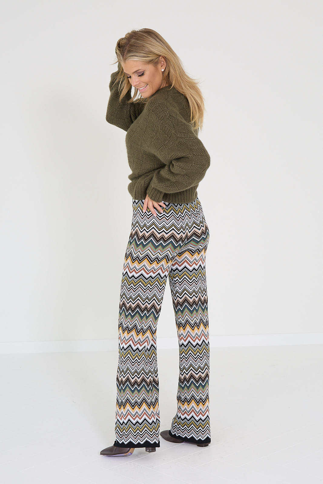 Missoni broek zigzag