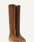 Nubikk laarzen suède camel