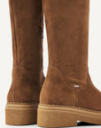 Nubikk laarzen suède camel