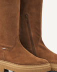 Nubikk laarzen suède camel