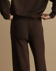 THE WIDE LEG PANT COFFEE
