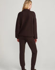 THE SLIM CUFF PANT COFFEE