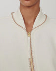 KLAUDIA FLEECE JACKET EGRETS
