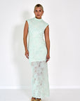 JURK FLOWER MESH MAXI ICE FLOW
