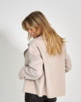 26W-MAX MARA-BLAZER-BEIGE MIDDEN