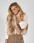 26W-FORTE-FORTE-GILET-LICHT BEIGE