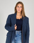 26W-COLLECTORS CLUB-BLAZER-MARINE DONKER