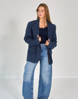 26W-COLLECTORS CLUB-BLAZER-MARINE DONKER