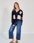 26W-COLLECTORS CLUB-PULL GILET-MARINE DO