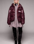 26W-JOHNY-BLOUZON-BORDEAUX DONKER ROOD