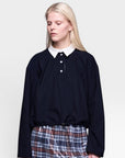 BLOUSE PAULI PINSTRIPE