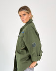 26W-MAXMARA WEEKEND-CHEMISIER-KAKKIGROEN