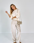 26W-PESERICO-BROEK-LICHT BEIGE
