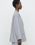 26W-ELEH-BLAZER-GRIJS LICHT