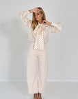 BLOUSE ZIJDE BOLLEN