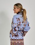 26W-IVI-PULL GILET-BLAUW LICHT