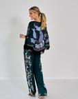 BLOUSE PONCHO MET FRANJES