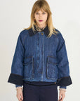 26W-SHAFT-BLOUZON-BLAUW MIDDEN