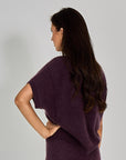 26W-FFC-PULL-BORDEAUX DONKER ROOD