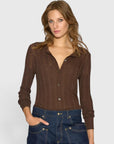 26W-BAD HABITS-PULL GILET-BRUIN MIDDEN