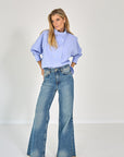 26W-BAD HABITS-BROEK JEANS-BLAUW MIDDEN