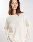 26W-LES TRICOTS DE LEA-PULL-ECRU