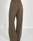 26W-MARGAUX LONNBERG-BROEK JEANS-BRUIN D