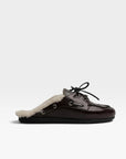 26W-POSA-SCHOENEN-BORDEAUX DONKER ROOD