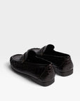 26W-POSA-SCHOENEN-BORDEAUX DONKER ROOD