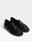 26W-POSA-SCHOENEN-BORDEAUX DONKER ROOD