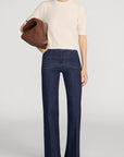 JEANS LE SLIM PALAZZO POCKET