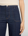 JEANS LE SLIM PALAZZO POCKET